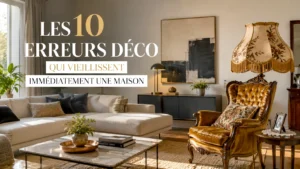 Découvrez les 10 erreurs déco qui donnent instantanément un aspect daté à votre maison et apprenez à les éviter