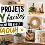 Découvrez 10 projets DIY faciles et économiques pour transformer votre intérieur avec un effet waouh garanti.