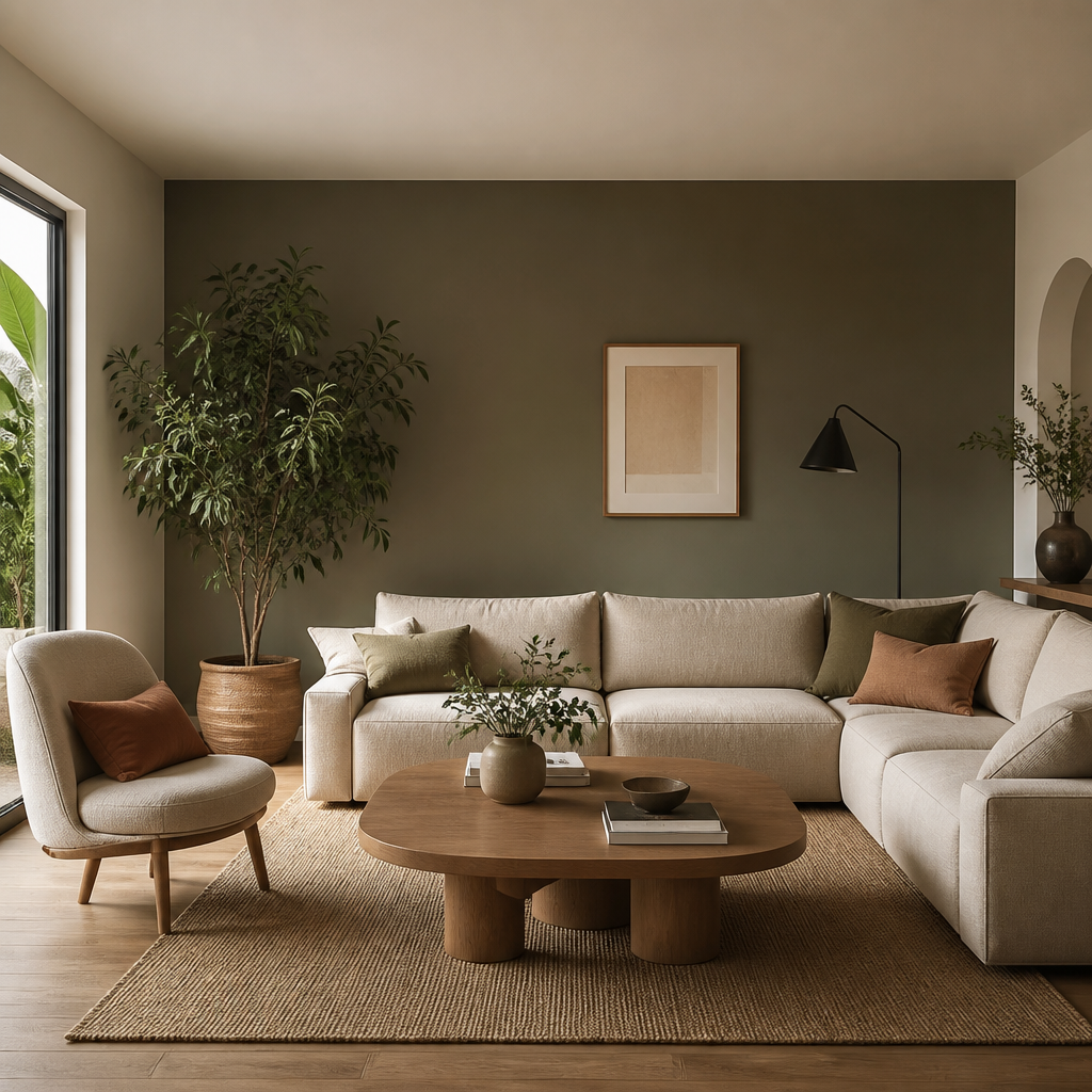 Tendances déco 2026 pour le salon : matières, couleurs et mobilier à retenir 11 Palette de couleurs tendance 2026 pour un salon chaleureux